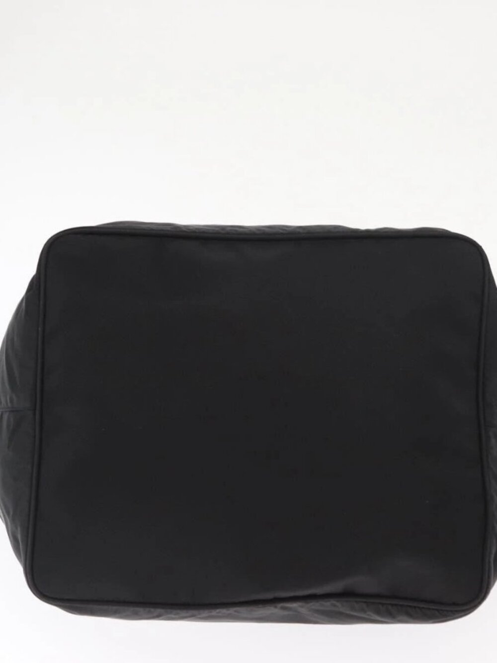 PRADA Tote Bag Nylon Black Silver Auth - Picture 16 of 16